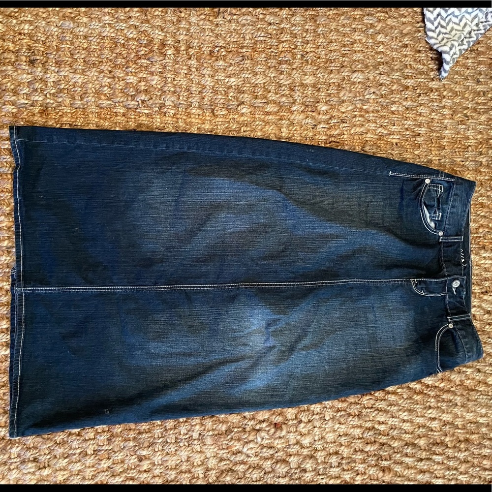 Maurices denim skirt